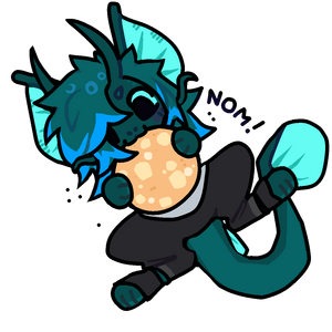 Haiii!!! (Art by @/RedPaandas)